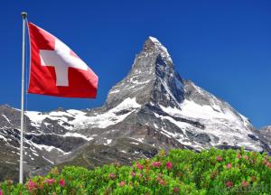 Sistem Pendidikan di Swiss Swiss-flag-with-matterhorn-in-the-background
